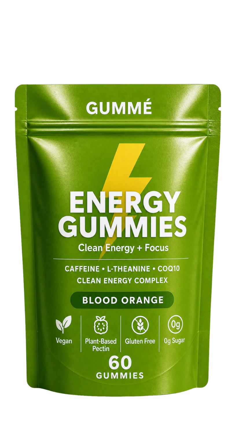 GUMMÉ Energy Gummies – Blood Orange